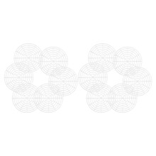 10 Gurkengewichte aus Netzmaterial für Einmachgläser