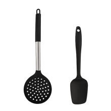 Ergonomisk køkkenøsefilter med fiskemaveformet håndtag, stort rundt hul for nem dræning og opbevaring (1 stk.)