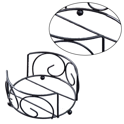 Suporte para porta-copos antiferrugem, estilo minimalista para uma casa elegante e organizada (compatível com porta-copos de 4 a 4,3 polegadas). 2