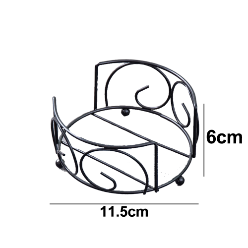 Suporte para porta-copos antiferrugem, estilo minimalista para uma casa elegante e organizada (compatível com porta-copos de 4 a 4,3 polegadas). 1