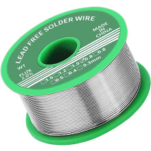 Soldeer 0,8 mm, soldeer met vloeimiddel 50 g, loodvrij soldeer