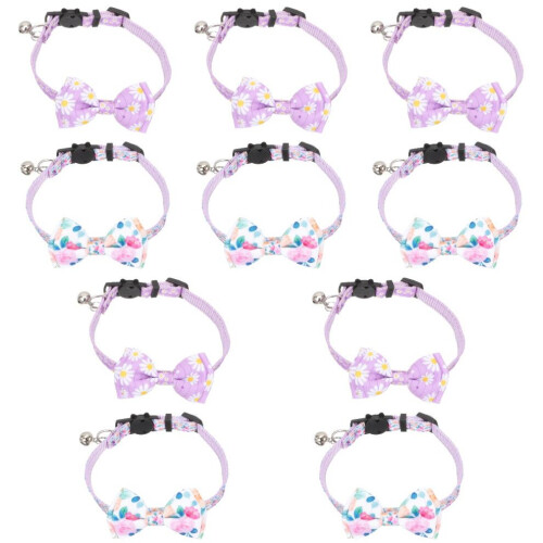 10 collares ajustables para mascotas 2