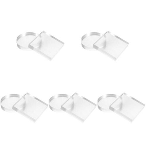 10 Transparent Display Blocks Photography Props 1