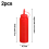 Άδεια μπουκάλια για στύψιμο για γαστρονομικές περιπέτειες, ανθεκτική κατασκευή 2