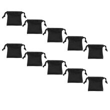 10 bolsas de almacenamiento de relojes de PU, portátiles