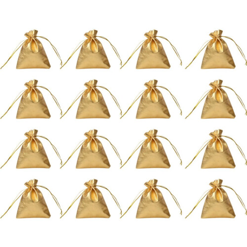 100 bolsas para guardar joyas de 9 x 12 cm