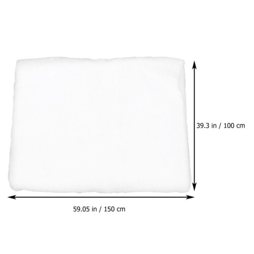 1pc Thickened Snow Mat Artificial Snow Christmas Decoration 1