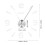 Modern Silver Wall Clock Sticker Decor for Home and Office Spaces 16