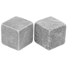 2Set Whiskey Stones 9pcs Reusable Ice Cubes for Wine Spirits & Cocktails