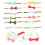 100 ribbon bows with ruffles, assorted colors 3