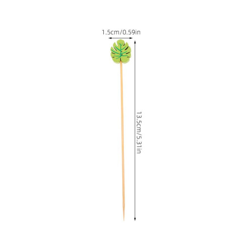 100 brochetas de cactus para cóctel o postre 2