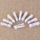 100 stuks decoratief wit hout 5
