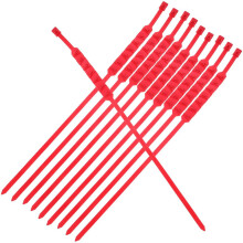 Juego de 10 cadenas para neumáticos de invierno fabricadas en nailon.