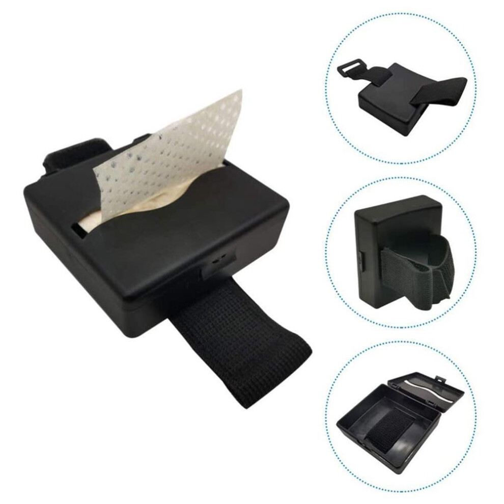 Wrist Perm Paper Dispenser Hair Dye Paper Styling Tool, 7.5x7.5x2.5cm