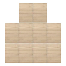 10 st. träbrytbrädor Taekwondo Khaki