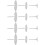 12 decorative nails for baking cakes and cupcakes 5