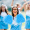 12 cheerleading pompons voor gymlessen 2