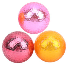 Beschichteter Metallfarb-Golfball 1,68 Zoll Übung Indoor Outdoor Training