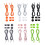 12 cordones elásticos para niños 5