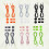 12 cordones elásticos para niños 4