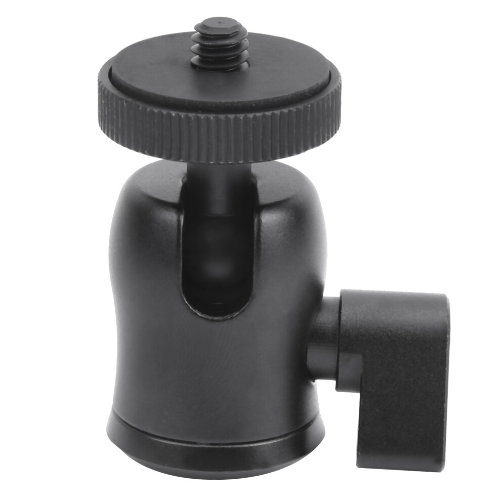 Small Aluminum Alloy Photography Ball Head 1/4In Screw For Tripod 8071360273399
