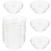 12-delat set, puddingglas, serveringsskålar för hemmabruk