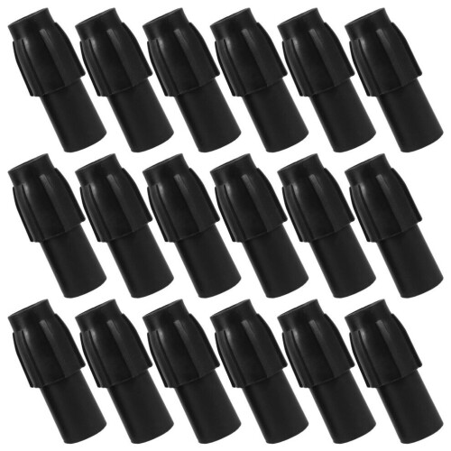 12 broom- pieces with threaded end, adjustable as a mop-