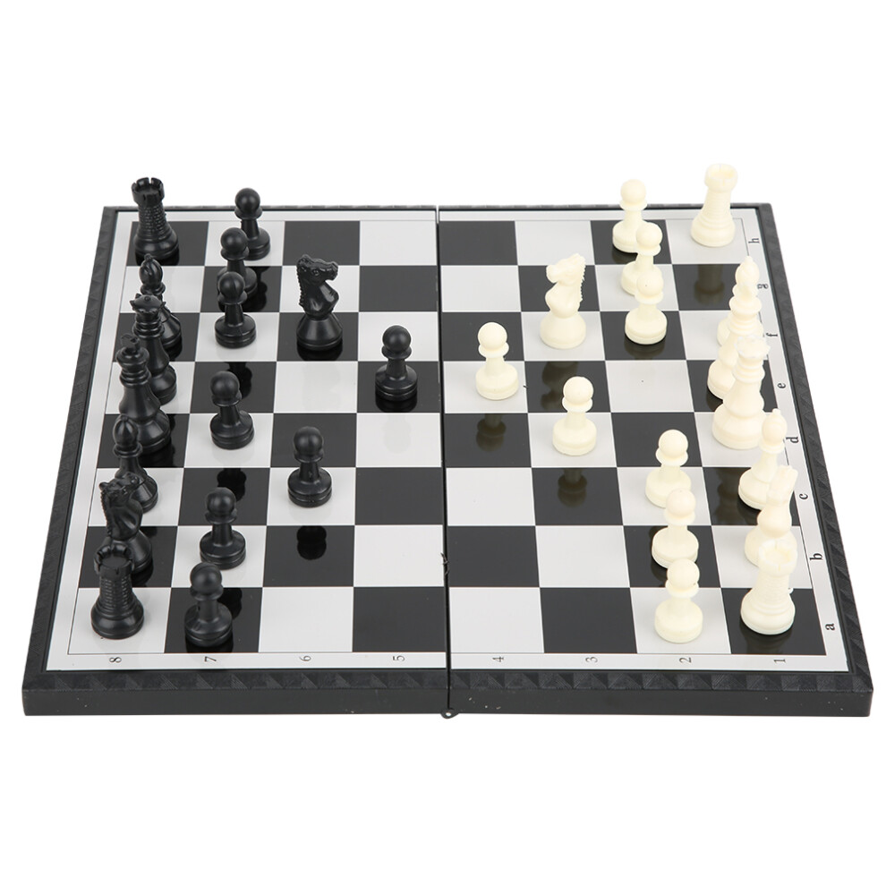 B-5 Portable Magnetic Chess Set Kids Adults International-image-OPC-PMXG6WY-NEW