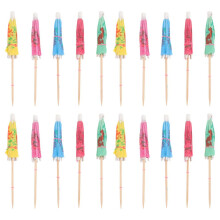 144 drankparasols, cocktailparasols van papier