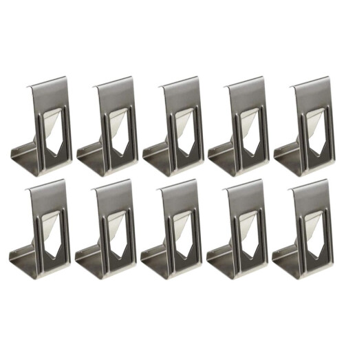 150 drehbare Metallfederclips für Bilderrahmen