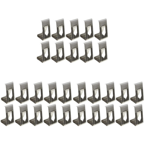 150 drehbare Metallfederclips für Bilderrahmen 1