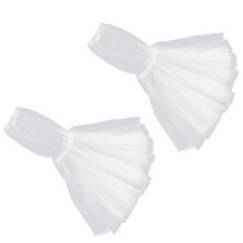 Accessoires aus weichem Tüll für Brautkleider, 1 Paar, Brautmode für Damen