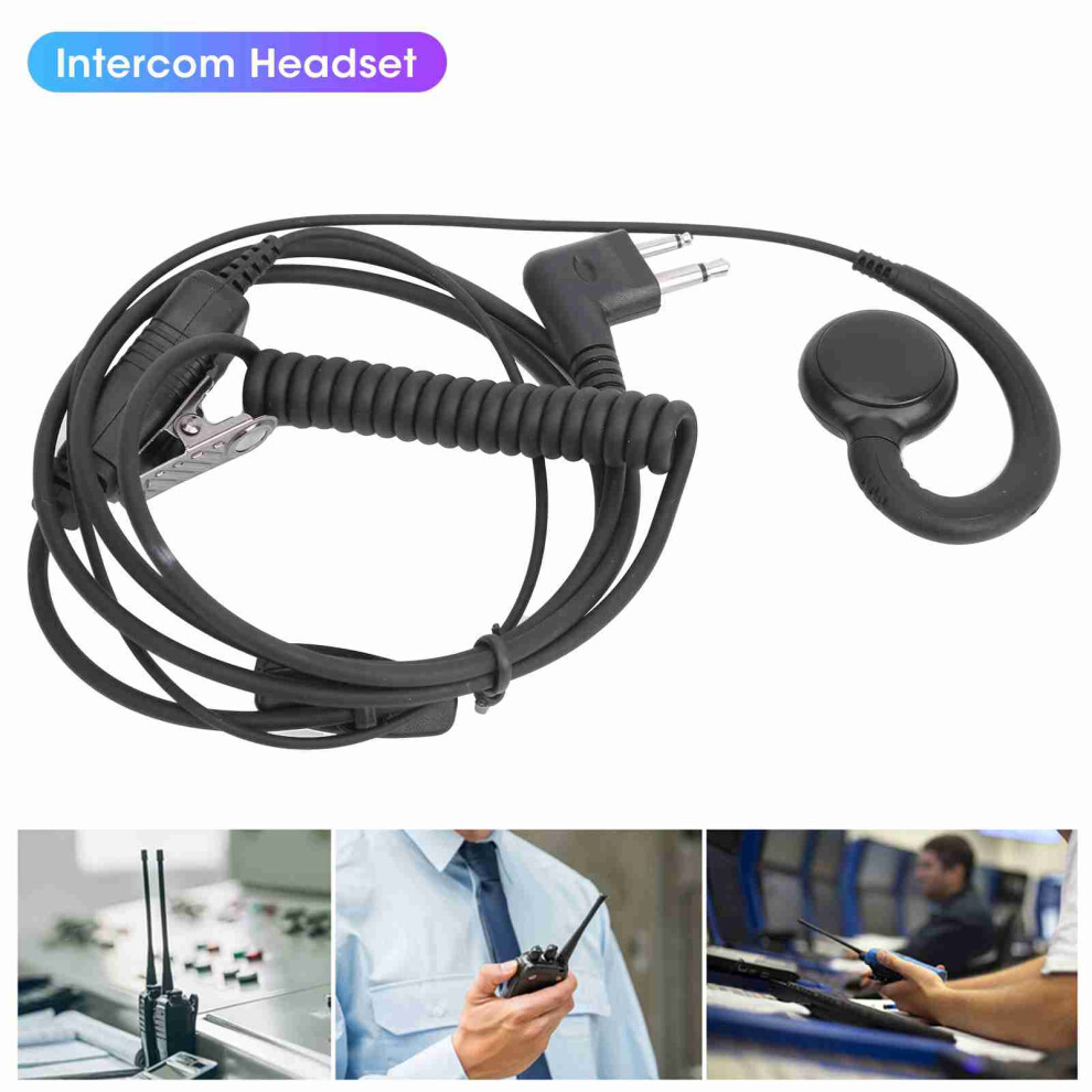 Walkie Talkie Ptt Headset For Motorola Gp2000 Xtn500 Xv1100 Cls1110 Cp040 Vr Series 8461360280334