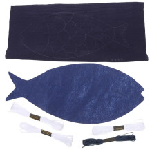 Stickmaterialpaket Untersetzer Nähset Kreuzstichsets für Erwachsene