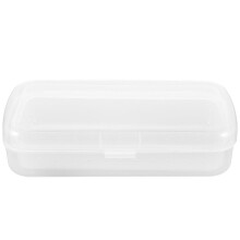 Sterilization box for nail products and tweezers with organizer
