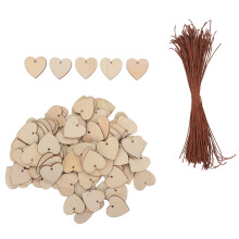 100Pcs Schöne Herzförmige DIY Handwerk Hängende