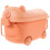 Boîte de rangement empilable à roulettes pour blocs de construction, robuste 2