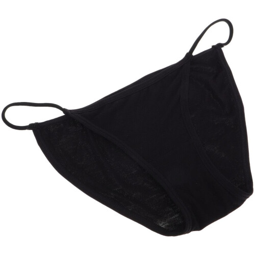 String slip, seamless stretch briefs for dance, yoga,