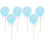 2 babyshower-klubbor/godisdekorationer 2