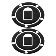 Tankpad Schwarz 2 Stück 4,13 x 4,13 x 0,08 Zoll
