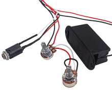 2-bands EQ-förförstärkare med bas- och tonkontroll, -pickupset GU50