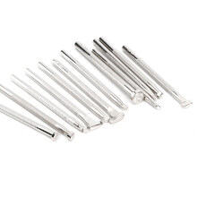 Lederhandwerks-Stempelset 12 Stück, Heavy-Duty-Werkzeuge zum Prägen und Dekorieren