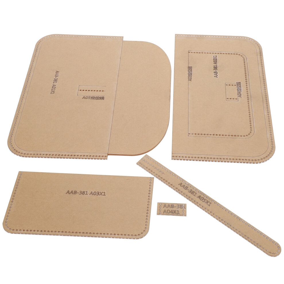 Acrylic Craft Pattern For Women's Handbags Diy Leather Bag Making Tool 9381360283373