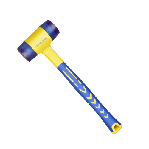 Rubber Hammer Double Face Glazing Window Nylon Hammer-25MM