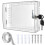 Large Thermostat Shield Cover Box with Key for Temperature 1