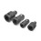 Pack of 12 Impact Prepared Socket Adapters with Hex Shanks Drill 5