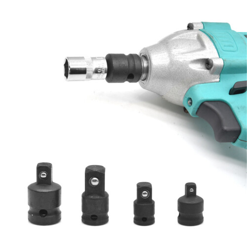 Pack of 12 Impact Prepared Socket Adapters with Hex Shanks Drill 1