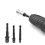Pack of 12 Impact Prepared Socket Adapters with Hex Shanks Drill 7