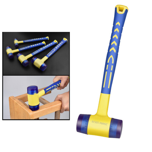 Rubber Hammer Double Face Glazing Window Nylon Hammer-25MM 2