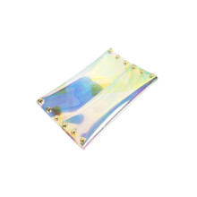 Transparente PVC-Clutch und Abendtasche, Schultertasche für